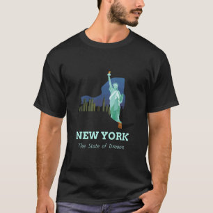 Camiseta Nova Iorque: O Estado dos Sonhos