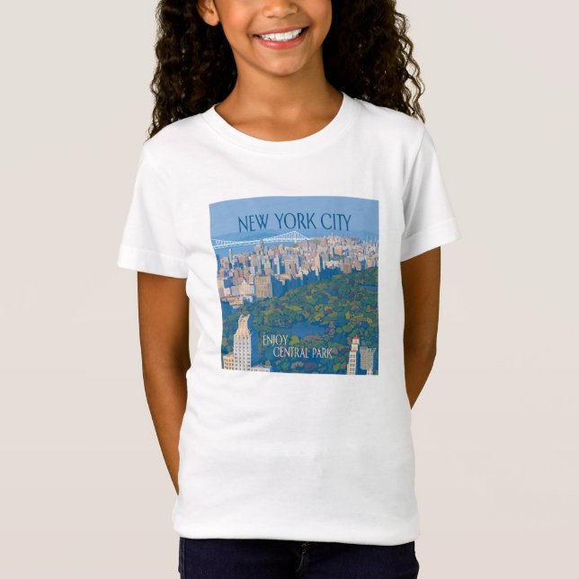 Camiseta Nova Iorque | Parque Central de Aproveitamento (Frente)