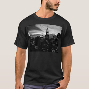 Camiseta Nova Iorque preto e branco