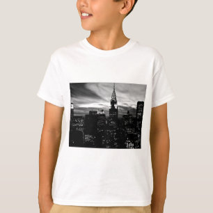 Camiseta Nova Iorque preto e branco