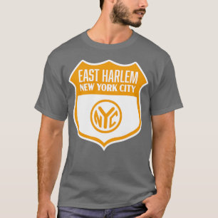 Camiseta Nova Iorque Retro Token Shield do East Harlem Dour