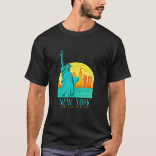 Camiseta Nova Iorque Skyline Nyc New Yorker Cityscape Nova