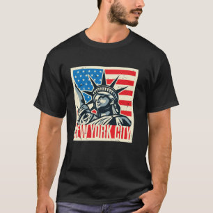 Camiseta Nova Iorque Statu Liberty - Sensação de Liberdade 
