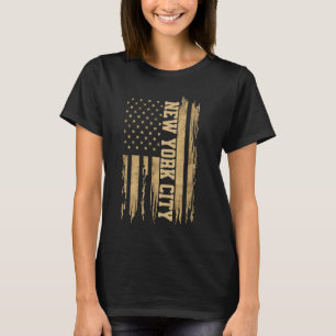 Camiseta Nova Iorque Vintage - Bandeira Americana Incomodad