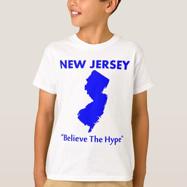 Camiseta Nova Jersey - Acredite no Hype (Frente)