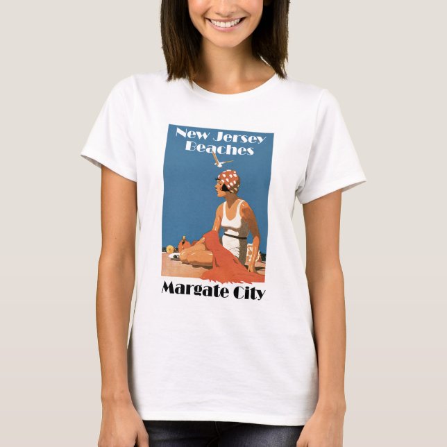 Camiseta Nova Jersey Beaches ~ Margate City (Frente)
