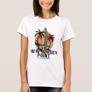 Camiseta Nova Jersey Point Pleasant Surfando Surfista _1