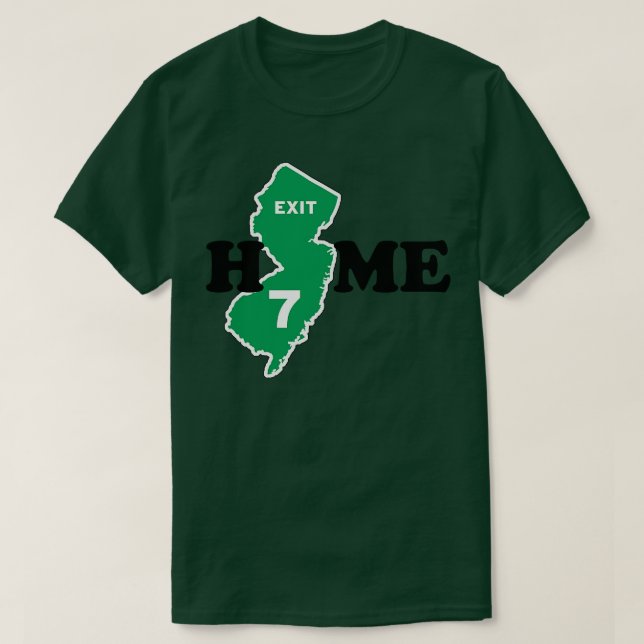 Camiseta Nova Jersey - Sair 7 Início (Frente do Design)