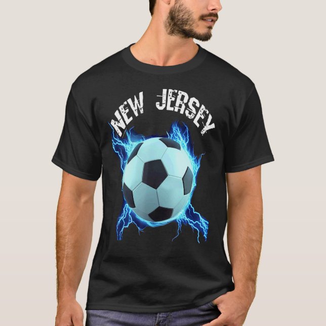 Camiseta Nova Jersey Soccer Retro (Frente)
