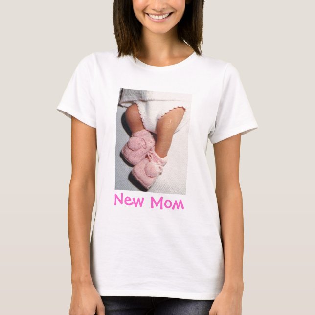 Camiseta Nova mãe (Frente)