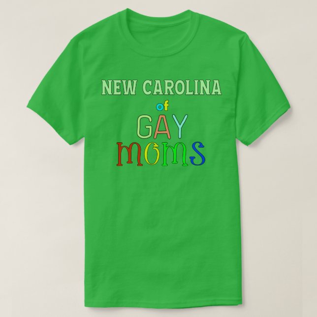 Camiseta Nova olina De Mães Gay (Frente do Design)