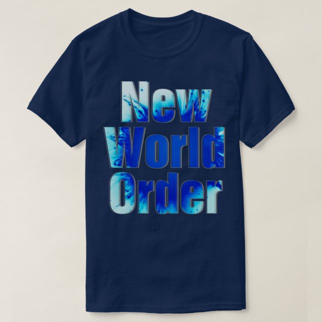 Camiseta Nova Ordem Mundial (Frente do Design)
