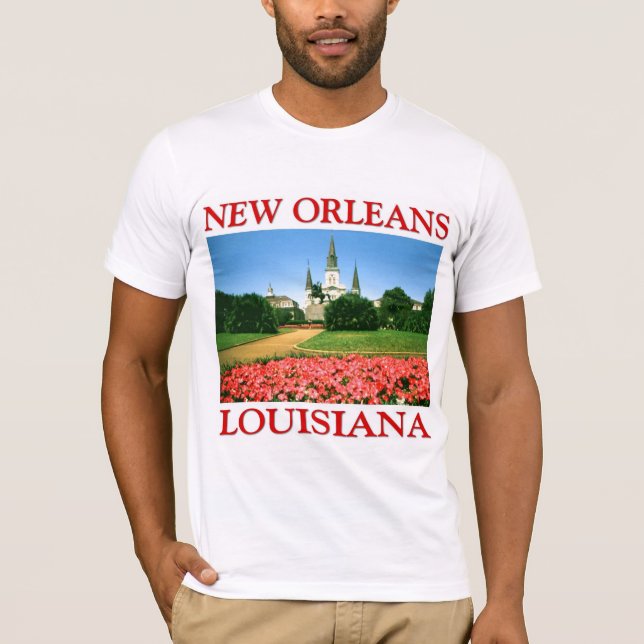 Camiseta Nova Orleães Louisiana (Frente)