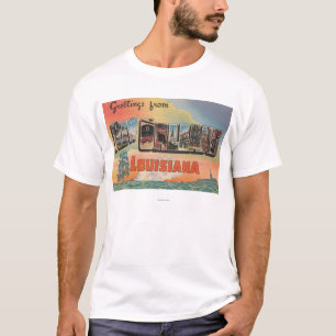 Camiseta Nova Orleães, Louisiana - grandes cenas da letra