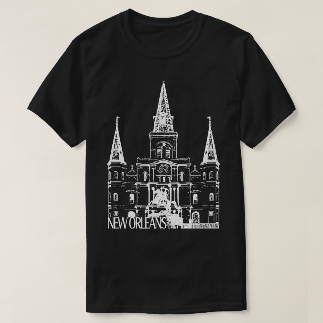 Camiseta Nova Orleans - 7 (Frente do Design)