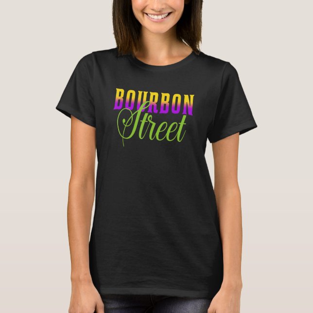 Camiseta Nova Orleans Bourbon Street (Frente)