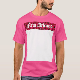 Camiseta Nova Orleans Flower TSirt