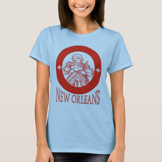 Camiseta Nova Orleans Joan of Arc (Frente)