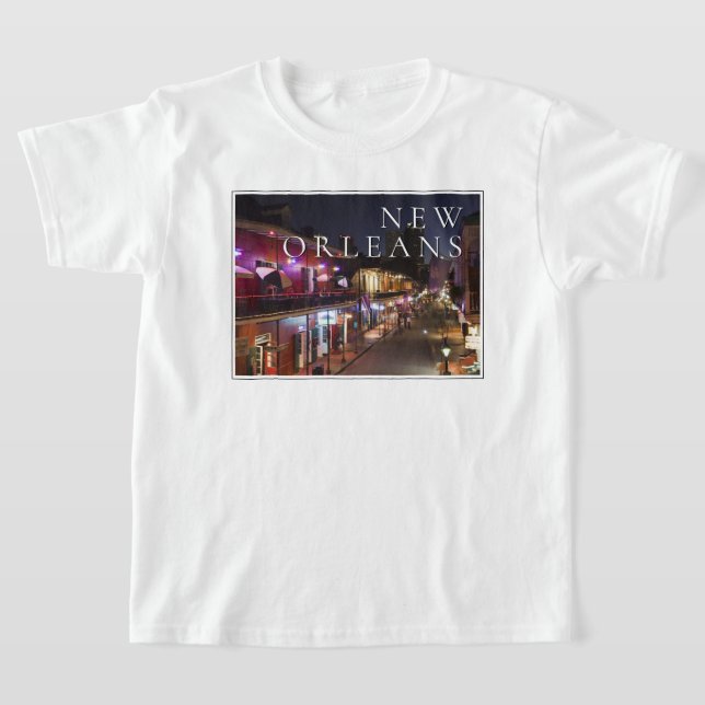 Camiseta Nova Orleans, Louisiana | Trimestre Francês (Postura )