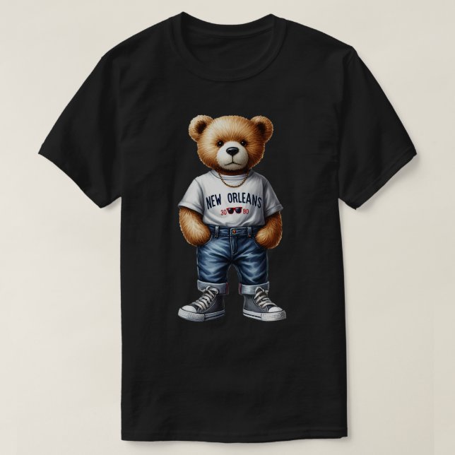 Camiseta Nova Orleans Lover TSirt (Frente do Design)