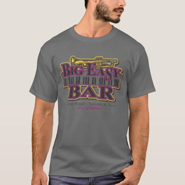 Camiseta Nova Orleans The Big Easy (Frente)