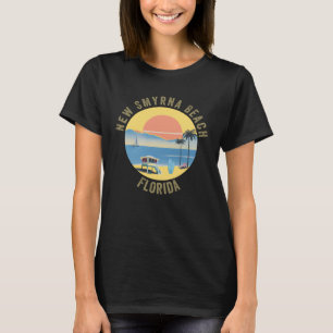 Camiseta Nova praia de Smyrna Roupa Retro Vintage