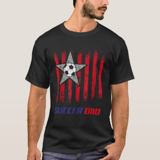 Camiseta Nova primeira Pai de ser Pai de futebol