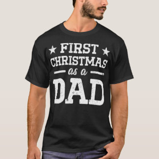 Camiseta Nova primeira Pai de ser Pai de Natal