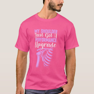 Camiseta Nova recuperação de substituição de ombros obtém b