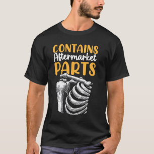 Camiseta Nova recuperação de substituição de ombros obtém b