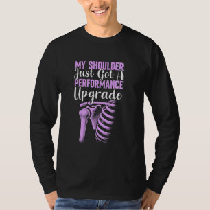 Camiseta Nova recuperação de substituição de ombros obtém b