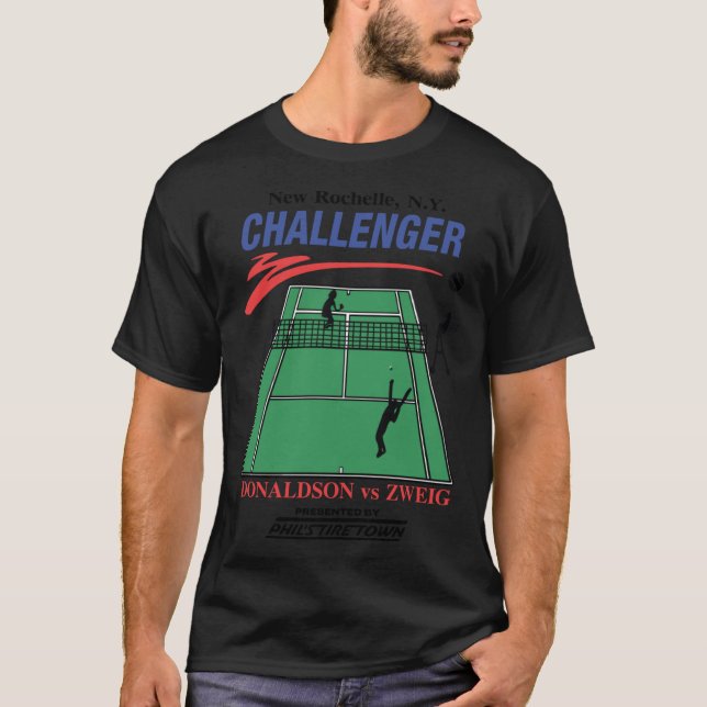 Camiseta Nova Rochelle Ny Challenger Donaldson Vs Zweig (Frente)