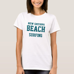 Camiseta Nova Smryna Beach, Flórida, surfando T-Shirt