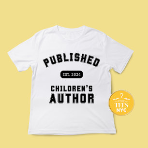 Camiseta Nova T-shirt personalizada do autor publicado