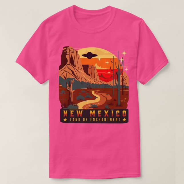 Camiseta Nova Terra De Encantamento Do México (Frente do Design)