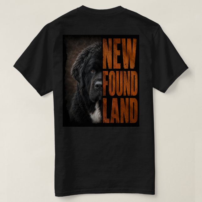 Camiseta Nova Terra Encontrada Atrás (Verso do Design)