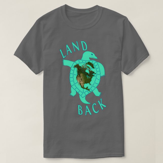 Camiseta Nova Terra - Ilha Turtle (Frente do Design)