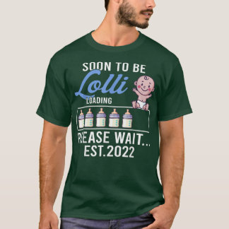 Camiseta Nova vovó, Anúncio de Gravidez em breve