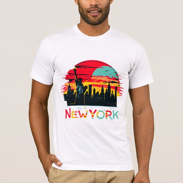 Camiseta nova-york (Frente)