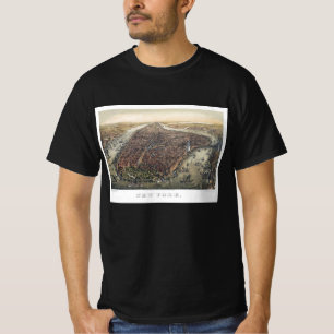 Camiseta Nova York Antiga, Manhattan, Ponte de Brooklyn