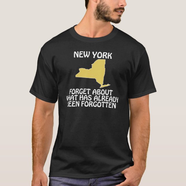 Camiseta Nova York - Esqueça O Que Já Foi (Frente)