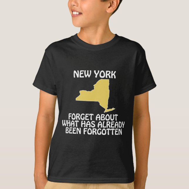 Camiseta Nova York - Esqueça O Que Já Foi (Frente)