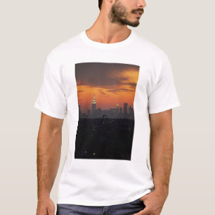 Camiseta Nova York, EUA. Horizonte de Manhattan
