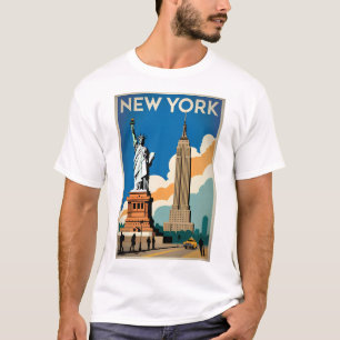 Camiseta Nova York EUA vintage