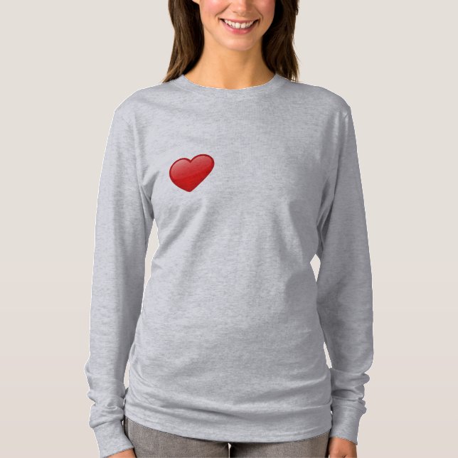 Camiseta Nova York me ama, eu amo NYC (Frente)