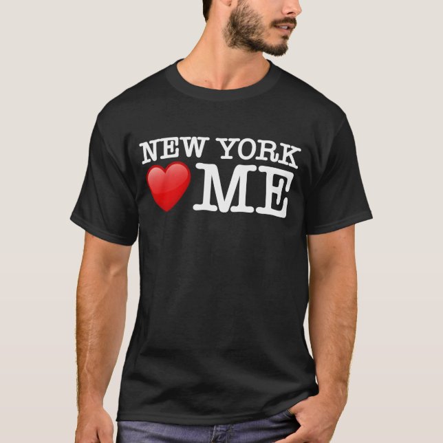 Camiseta Nova York me ama, fã da NYC (Frente)