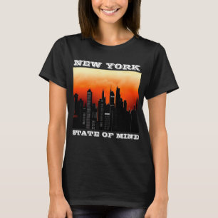 CAMISETA NOVA YORK NYC STATE OF MIND T SHIRT