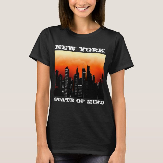CAMISETA NOVA YORK NYC STATE OF MIND T SHIRT (Frente)