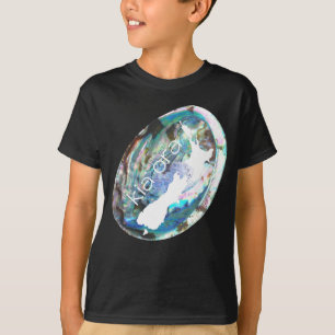 CAMISETA NOVA ZEALAND MAP KIA ORA PAUA SHELL NZ KIWI AS