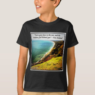Camiseta Nova Zelândia Deslumbrante E Provérbio Famoso
